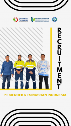 { S M A K - M A K A S S A R} : Recruitment test PT. Merdeka Tsingshan Indonesia